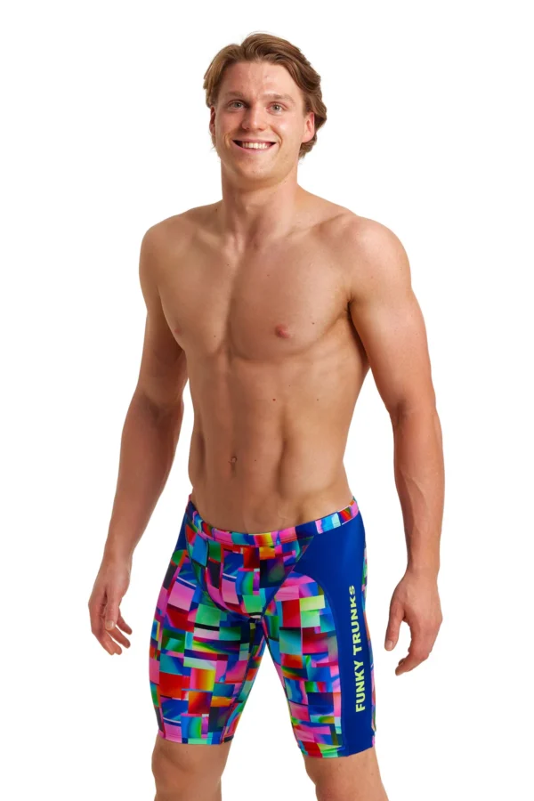 Funky Trunks Men's Training Jammers Patch Panels - Image 2