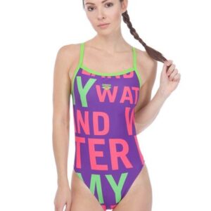 WOMEN'S MANIFESTO ONE-PIECE SWIMSUIT